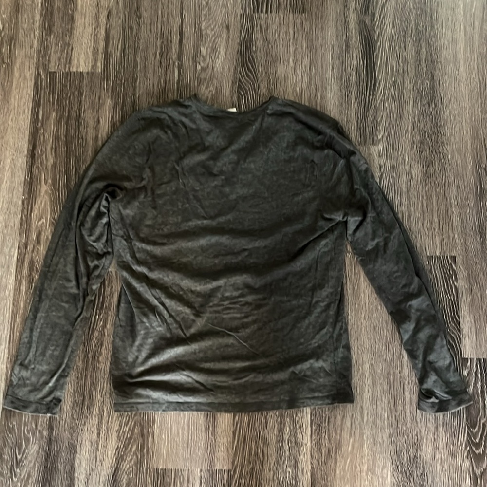 A&F Long Sleeve Shirt L Muscle Fit - Picture 3 of 3